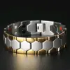 Pulsera Magnética para Hombre Transfronteriza Esférica Hexagonal Desmontable Ajustable Pulsera Cuatro en Uno Versión Estrecha Pulsera de Pareja