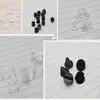 Accesorios para el cabello hechos a mano DIY material cuerda para el cabello hebilla hebilla de anillo para el cabello hebilla de cuerda para la cabeza accesorios lazo fijo