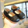Zapatos de Cuero Retro Estilo Británico para Niños Zapatos con Velcro para Niños 2022 Primavera Nuevos Zapatos de Princesa para Niñas Zapatos para Niños