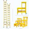 Weiguang Escalera Simple Aislada de Espiga Ajustable para Electricista Escalera de Fibra de Vidrio Telescópica Aislada Fabricante de Escalera de Ingeniería Ajustable