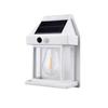 Lâmpada Solar Doméstica Lâmpada de Parede Interna Sensor de Corpo Humano Integrado Lâmpada de Tungstênio para Exterior Pátio Iluminação à Prova d'Água Lâmpada de Rua