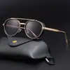 2025 Nuevas Gafas de Sol Retro Ovaladas Europeas y Americanas Bolso Lateral para Hombre Gafas de Marco Pequeño Gafas de Moda Transfronterizas para Mujer Venta al por Mayor
