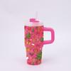 Taza Térmica de Acero Inoxidable de 14 oz Serie Navideña de Halloween con Dibujos y Asa Mini Personalizable Multicolor