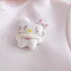 Chaqueta con Capucha Linda de Orejas de Gato para Niña, Nuevo Estilo Primavera y Otoño, Top Dulce para Bebé con Bordado de Corazón y Cremallera