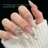 Arte de uñas con diamantes K9 sin base, azul transparente brillante de moda, lujo, arte de uñas con acabado de diamante grande, bola de diamante para uñas