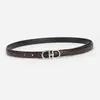 Em estoque Nova Correia de Couro Feminina Simples Versátil com Duplo Argola para Jeans Calças Casuais com Personalizado Feminino