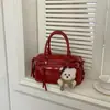 Bolso de Mano Cuadrado Pequeño de Moda Transfronterizo para Mujer 2026 Nuevo Exquisito Estilo Coreano Moderno Informal Bolso de Hombro y Bolso Cruzado para Mujer