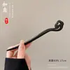 Grampo de Cabelo para Mulheres, Novo Estilo Chinês Estilo Antigo Dinastia Han Grampo de Cabelo com Borla, Grampo de Cabelo de Alta Qualidade na Nuca, Adorno de Cabeça para Saia Facial de Cavalo