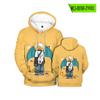 Sudadera con capucha de Pokémon Pikachu con impresión digital 3D de marca de moda coreana, disponible en AliExpress.