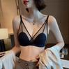 Sostén Francés para Mujer en Verano, Delgado, Busto Grande, Sin Aro de Acero, Ultradelgado, Sexy, Transpirable, Busto Pequeño, Pecho Plano, Sostén de Copa Triangular