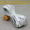 Hilo de 3 mm para coser bordes con núcleo de cuerda de algodón, Chaleco estilo chino, Traje Tang, Cheongsam, Hanfu con costura de hilo de núcleo y ribete en el borde