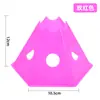 Perfurador de Placa de Sinalização com Buraco em Formato de Flor Hexagonal Placas de Sinalização para Treinamento de Futebol Cones de Treinamento de Agilidade Obstáculos Equipamentos de Treinamento Esportivo