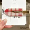 Pinza para el pelo acrílica sin costuras estilo ins para chicas, pinza de pico de pato dopamina para flequillo y accesorios para el pelo lateral