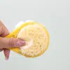 Escova de Banho Japonesa de Lado Duplo com Cabo Longo e Cerdas Macias, Esfoliador de Costas, Escova de Banho de Limpeza Dois em Um