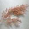 Casamento novo 5-garfo Grama enevoada Decoração de fundo de palco de flores artificiais Flor falsa Conjunto de correspondência de celebridades na Internet