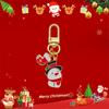 Regalo de Navidad Llavero de Navidad Regalo Exquisito Llavero Colgante Bolso de Dibujos Animados Accesorios para Colgar Hebilla de Puerta Accesorios