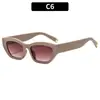Gafas de Sol Cuadradas Divertidas de Colores Gelatina de Moda Versátiles Protección Solar para Exteriores Gafas de Sol Personalizadas para Ciclismo Gafas de Sol Transfronterizas