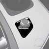 Adecuado para 16-19 Audi nuevo Q7SQ74M adhesivo de interruptor de audio negro piano negro brillante decoración de modificación de interior de coche