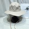 Sombrero de Pescador de Algodón Lavado Simple Estilo Japonés para Niños Primavera y Verano Viaje al Aire Libre Protección Solar Sombrero para el Sol Sombrero para el Sol Casual
