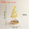 [Modelo Giratorio] Árbol de Navidad de Vidrio Giratorio Sensación de Internet de Zibo Decoración Navideña Más Vendida Adorno de Regalo Artesanía