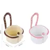 Cesta escurridora de cocina colgante para uso doméstico, adecuada para filtrar residuos de alimentos, hojas de té y desechos de cocina, con almacenamiento multifuncional