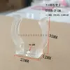 Clipes para Lâmpada Fluorescente T4/T5/T6/T7/T8/T10/T12/T16 Plástico Transparente Encaixe Rápido Clipes de Fixação para Tubo Redondo