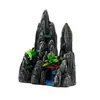 Suministro directo de fábrica de rocalla para paisajismo de acuarios rocallas pequeñas y medianas escenografía de acuario montaña de piedra artificial rocalla de resina Adornos para acuario