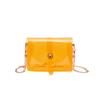 2026 Bolso Transparente de Gelatina con Cadena Bolso Sobre Bolso para Teléfono Móvil Bolso Pequeño Bolso de Hombro Único Bolso Cruzado Bolso Pequeño de Moda Tendencia
