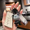 Adequado para capas de chave Lexus, incluindo os modelos UX260H, novo ES200, RX e NX; também compatível com capas e fivelas de chave de carro Lexus