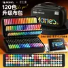 Bolsa de tela set de marcadores papelería para pintar estudiante caja de regalo serie de colores grandes bolígrafo acrílico graffiti bolígrafo para diario a mano Dibujo a mano DIY