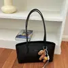 Bolsa de Ombro Grande Capacidade Estilo Retrô Transfronteiriça para Comutador Feminino 2026 Novo Estilo Bolsa de Ombro Única Moda Bolsa de Mão com Personalidade Simples