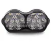 Foco Led Externo Transfronterizo Faros para Vehículos Eléctricos Motocicletas Plástico 9 Luces 18 Luces 12V Foco Súper Brillante