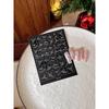 Adesivos de Nail Art Modernos Franceses Vazados Listrados Irregulares Estrela Lua Borboleta Flor Adesivos de Unha