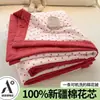 2026 Nuevo Estilo Hilo Esponjoso Colcha para Aire Acondicionado Rellena de Algodón de Xinjiang, Colcha de Verano para Camas Individuales y Dobles, Colcha Fina de Verano para Uso Doméstico