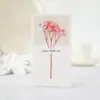 Pintura a Óleo Cartão de Cumprimentos Feito à Mão Criativo Pintura a Óleo de Van Gogh Flores Arte Aniversário Pequeno Cartão de Cumprimentos Dia de Ano Novo Natal Atacado