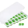 Forma de Gelo de Frutas Bandeja de Gelo de Silicone Picolé Congelado 14 Cavidades Forma de Gelo Cubo de Gelo Caixa de Gelo Forma de Gelo Caseira