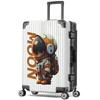 Juego de Maletas de 20/28 pulgadas Piezas, Maleta de Mano con Ruedas Universales, Marco de Aluminio, Cremallera, Juego de Maletas de Mano