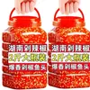 Pimiento Chino Picado, una Especialidad de Hunan, Picante Medio a Extra Picante, Pimiento Chino Picado para Cabeza de Pescado, Hecho Casero por Agricultores, para Arroz Frito, Fideos, Condimento de Salsa Picante, Pasta de Ajo