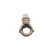 Gancho de anel de ferro aberto fechado gancho gancho de rolamento de lustre liga ouro cobre antigo M10 dente lâmpada acessórios de iluminação