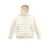 Sudadera con capucha de retazos de algodón acolchado ligera de alta gama para mujer, nuevo abrigo de algodón con capucha para invierno 2026
