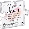 Adornos Acrílicos Transfronterizos de Pie Artesanías Personalizadas Mesa Día de la Madre Día del Padre Halloween Navidad Regalos
