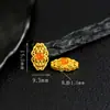 Prata 925 Banhada com Acessórios de Flor de Peônia Vermelha do Sul Pulseira DIY Acessórios de Corda Trançada Contas de Prata Antiga
