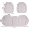 Juego de Cojines para Asiento de Coche en Stock, Cojín de Asiento de Fibra de Algas y Látex, Juego de Tres Piezas, Antideslizante, Cobertura Completa, Adecuado para Todas las Estaciones, Nuevo Modelo Personalizado