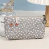 Bolsa de Monedas Pequeña Floral Creativa DIY, Bolsa de Almacenamiento Clasificada Portátil para Mujer, Bolsa de Monedas de Tela, Almacenamiento Ligero