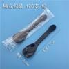 Cuchara Pequeña de Plástico Desechable Embalaje Individual ps Más Cuchara Dura Cuchara para Helado Postre Pastel Grado Alimenticio
