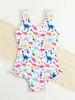 Nuevo Bikini para Bebé Europeo y Americano Traje de Baño Infantil Niñas Dibujos Animados Bikini para Niña Traje de Baño Transfronterizo Stock Disponible Venta al por Mayor