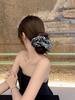 Lazo para el pelo con diseño de leopardo para mujer, estilo coreano de alta gama, estilo vintage, con lazo distintivo, para el verano, nuevo tocado.