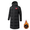 Roupa Esportiva, Jaqueta Longa Acolchoada de Algodão, Roupa Exterior Nacional, Roupa Exterior de Algodão para Treino de Inverno, Roupa Exterior de Algodão Personalizada da Equipe Chinesa