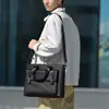 Bolsa transversal casual de ombro, maleta para viagem de negócios, bolsa masculina de moda transfronteiriça, nova bolsa para laptop de trabalho