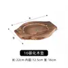 Madera de pino placa de hierro tabla de madera base bandeja de aislamiento térmico maceta de barro cuenco de piedra olla tabla de protección contra quemaduras tabla de protección para fuego de carbón resistencia a altas temperaturas comercial